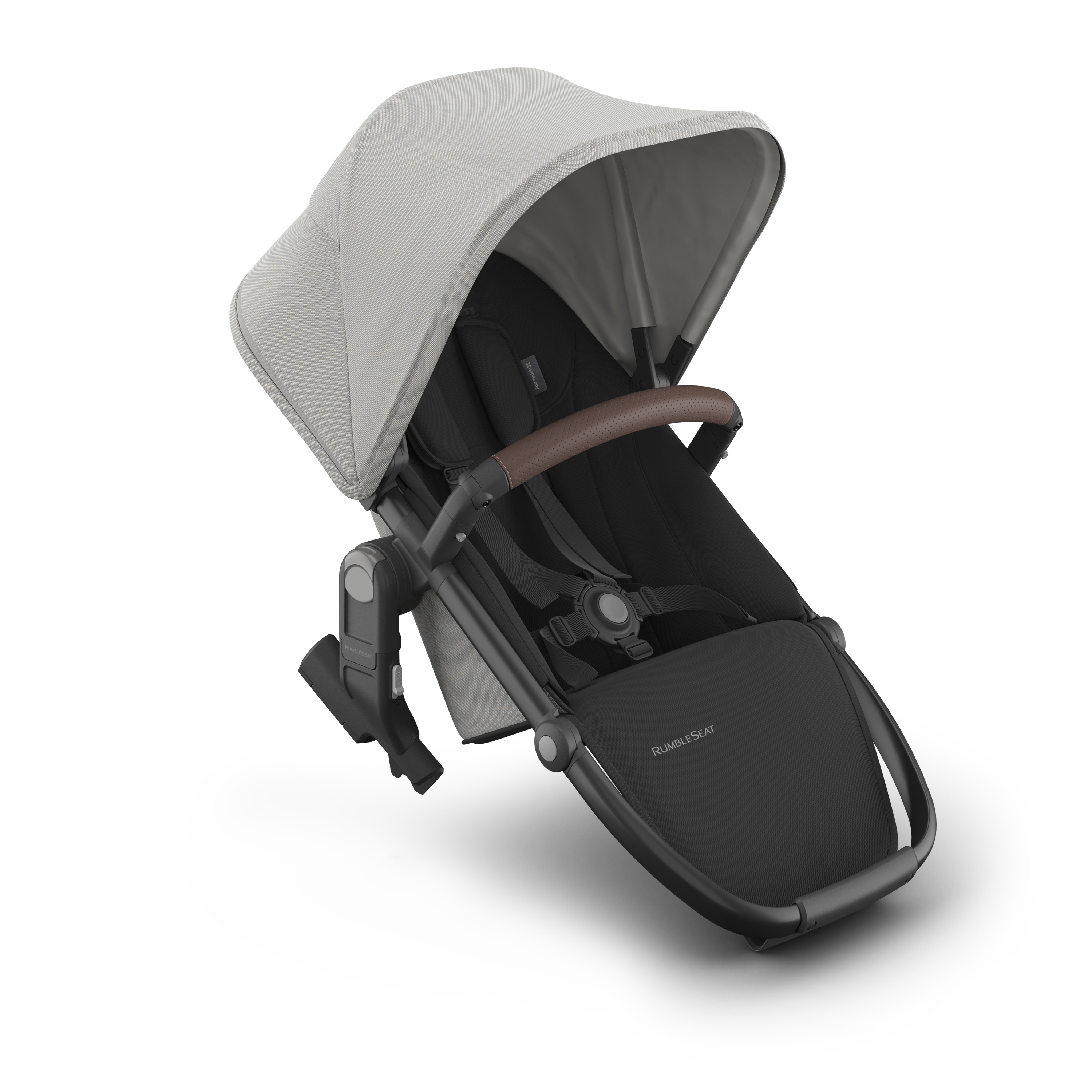 UPPAbaby VISTA V3 RumbleSeat Pearl Grey Jacquard/Carbon - Savannah