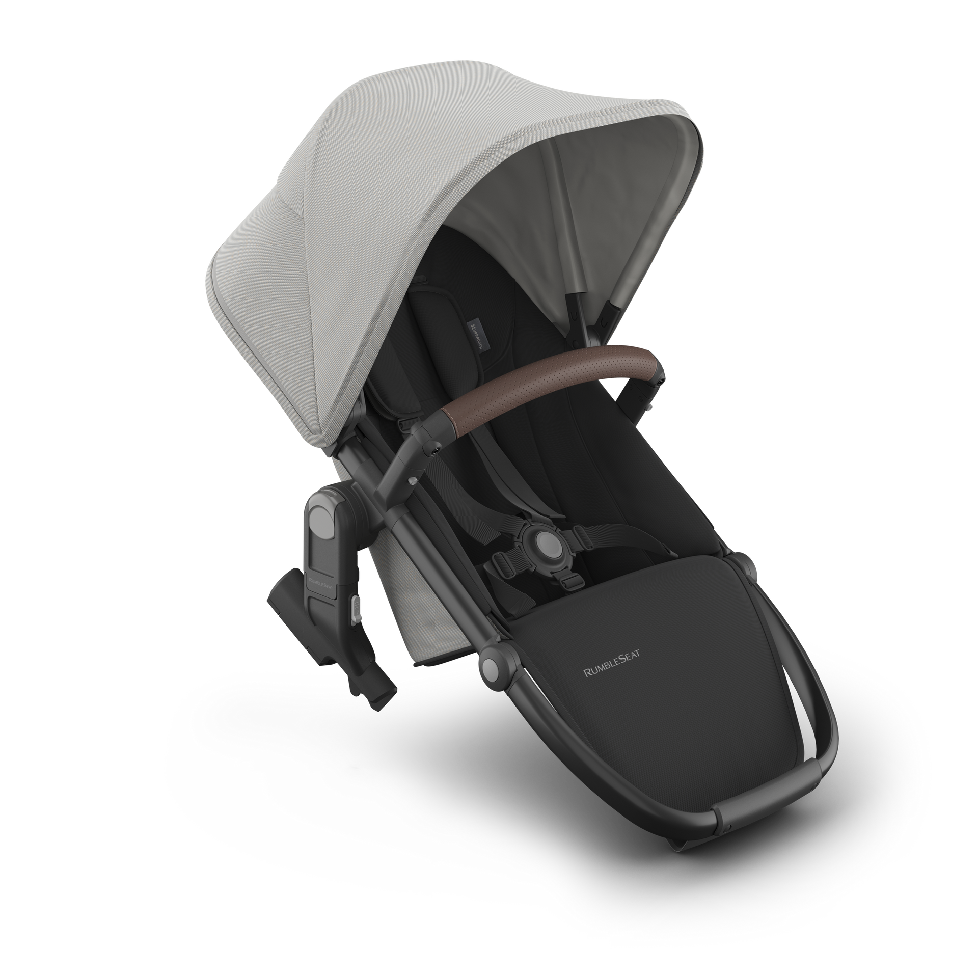 UPPAbaby VISTA V3 RumbleSeat Pearl Grey Jacquard/Carbon - Savannah