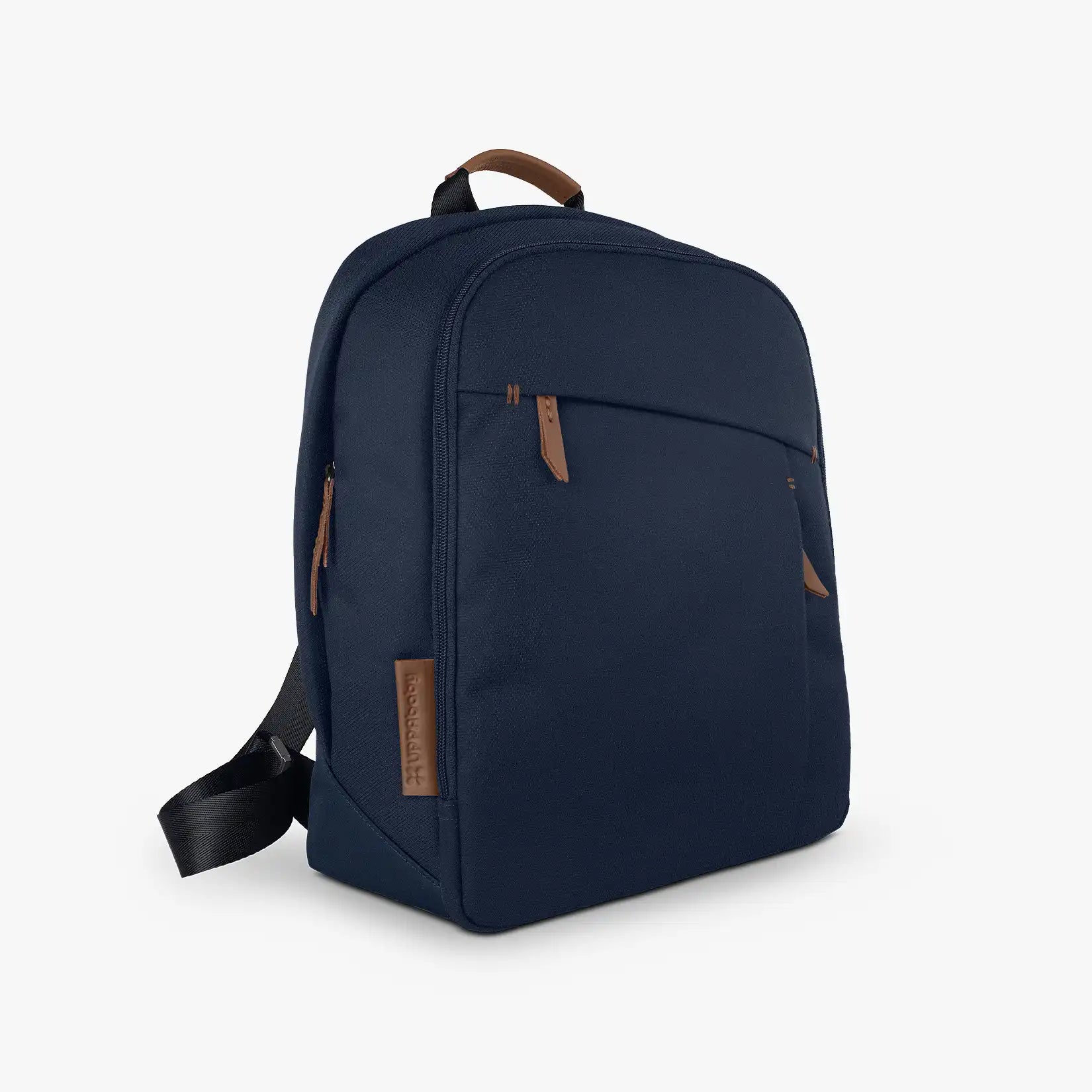 UPPAbaby Changing Backpack – Noa (navy/tan leather) - UPPAbaby Australia