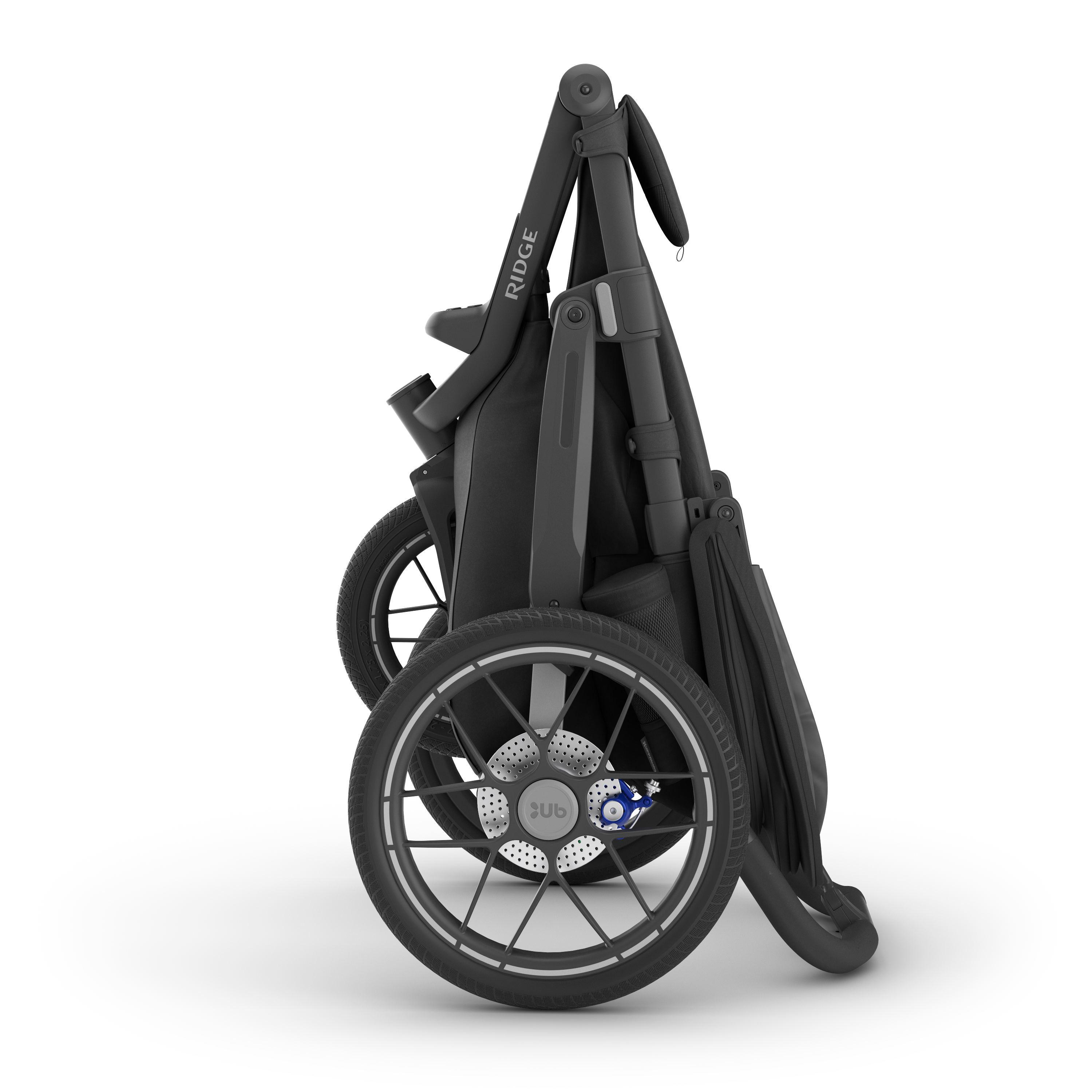 UPPAbaby Ridge V2 Pram Jogger  – James (Black) - UPPAbaby Australia