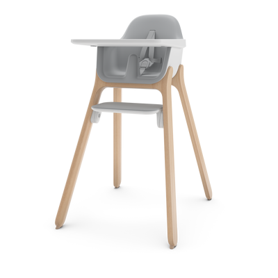 UPPAbaby Ciro Highchair - Chloe (Grey), three quarter left alt
