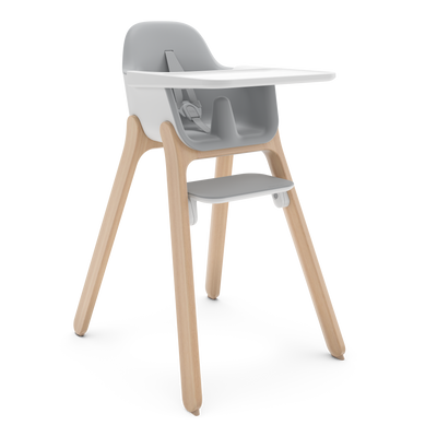 UPPAbaby Ciro Highchair - Chloe (Grey), three quarter right hero