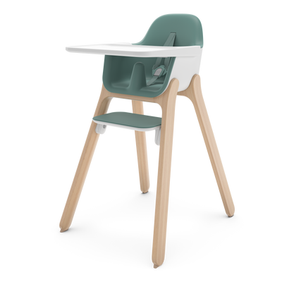 UPPAbaby Ciro Highchair - Emrick (Spruce Green), three quarter left