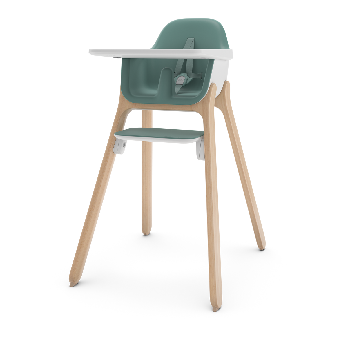 UPPAbaby Ciro Highchair - Emrick (Spruce Green), three quarter left alt