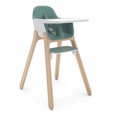 UPPAbaby Ciro Highchair - Emrick (Spruce Green), three quarter right hero