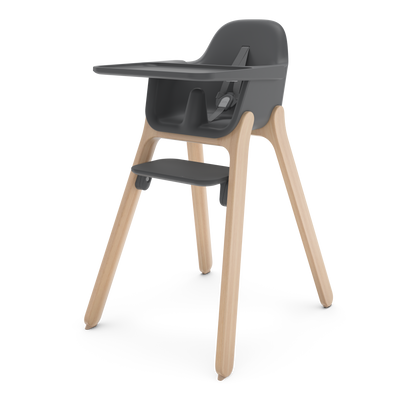 UPPAbaby Ciro Highchair - Jake (Charcoal), three quarter left