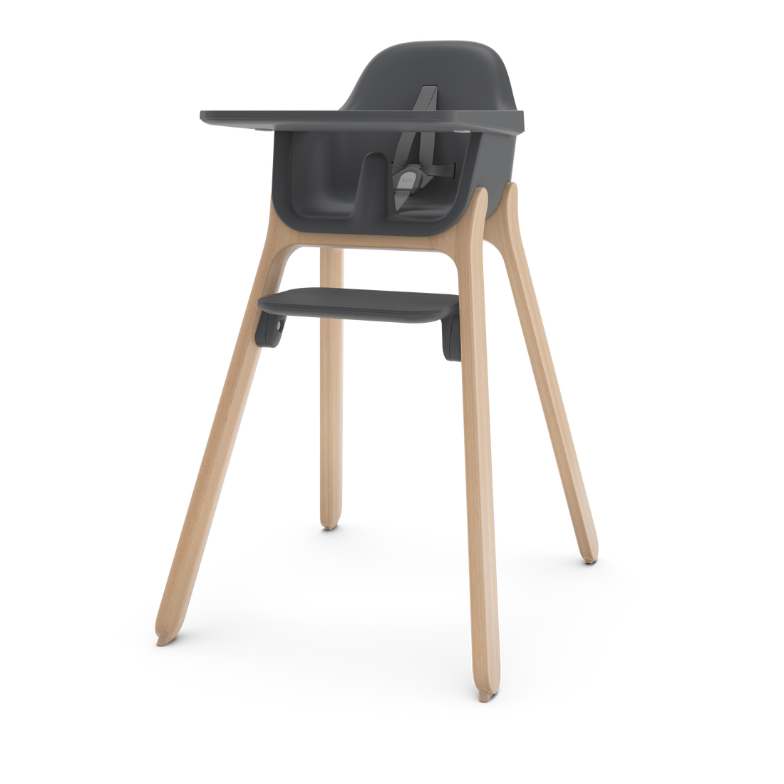 UPPAbaby Ciro Highchair - Jake (Charcoal), three quarter left alt