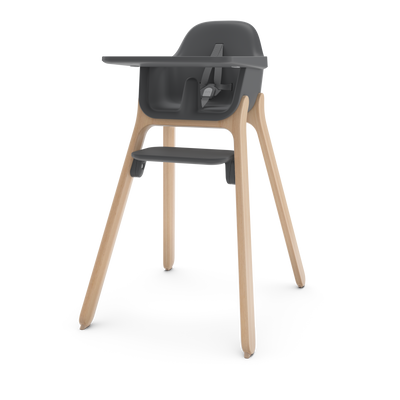 UPPAbaby Ciro Highchair - Jake (Charcoal), three quarter left alt