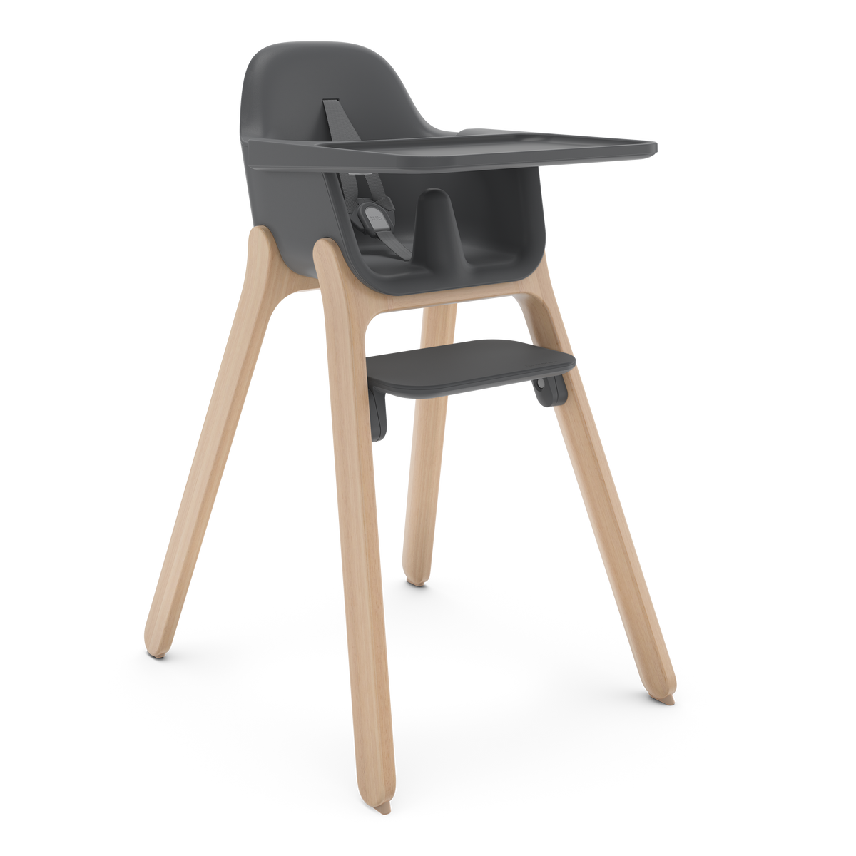 UPPAbaby Ciro Highchair - Jake (Charcoal), three quarter right hero