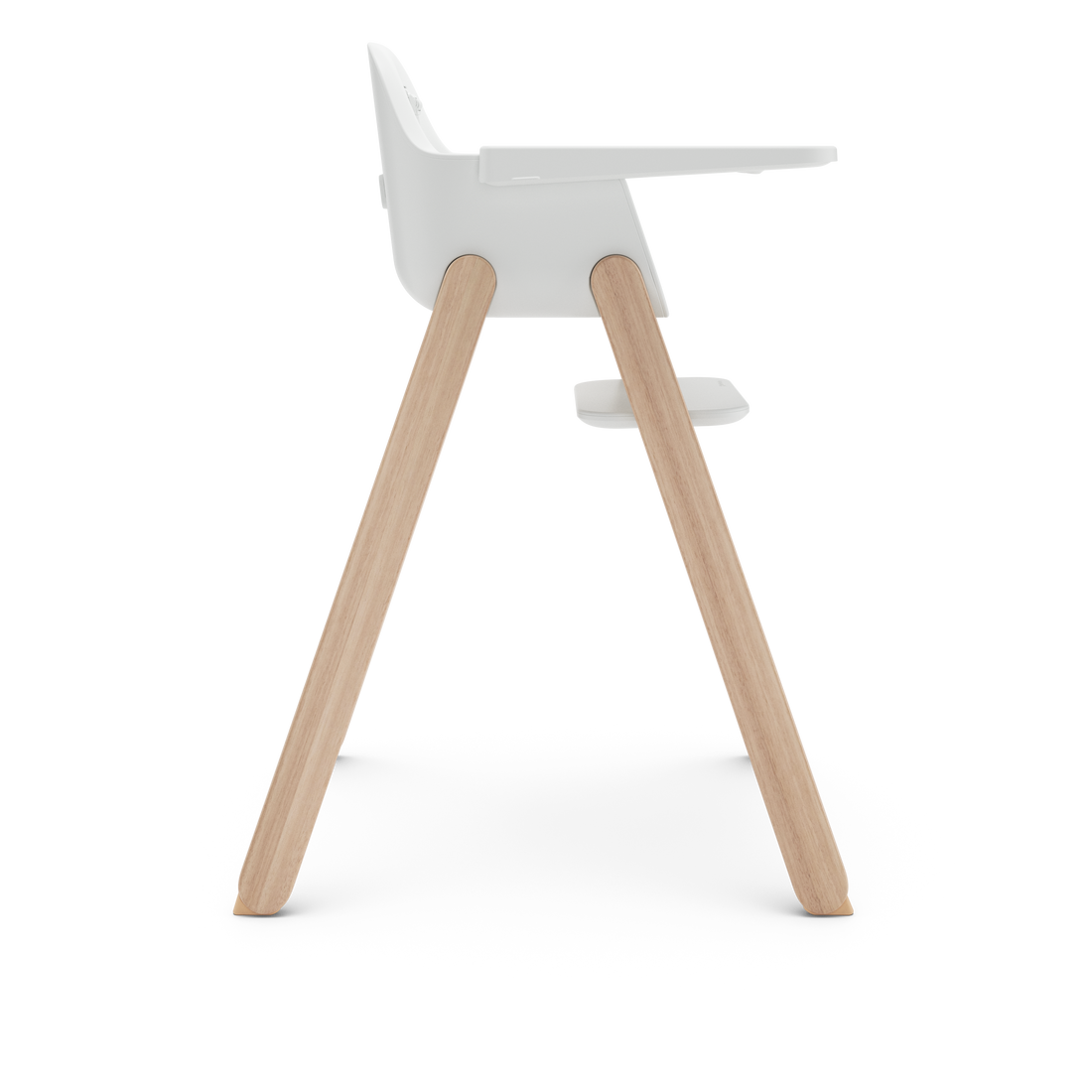 UPPAbaby Ciro V2 Highchair in Anya (Warm White), side view