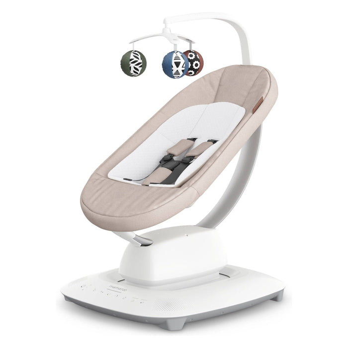 UPPAbaby MamaRoo Baby Swing - Sand Melange (Charlie)