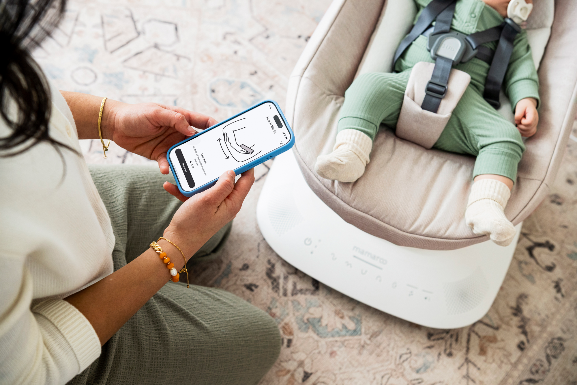 UPPAbaby MamaRoo tehnologija pokreta