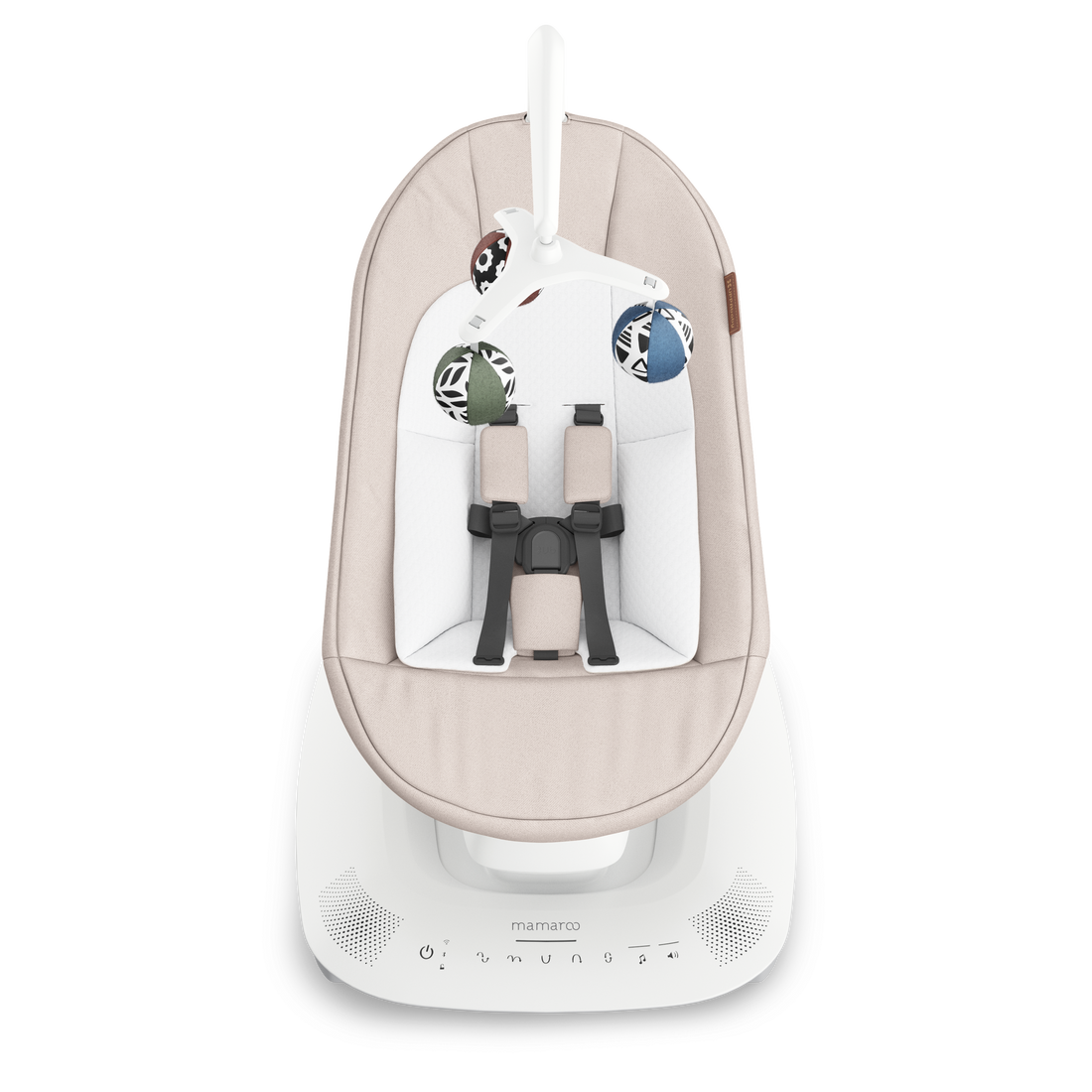 UPPAbaby MamaRoo Baby Swing - Sand Melange (Charlie)