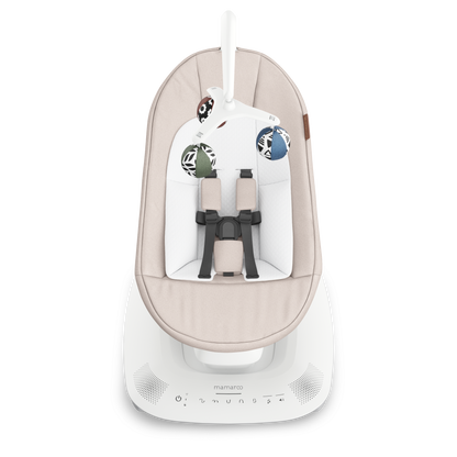 UPPAbaby MamaRoo Baby Swing - Sand Melange (Charlie)