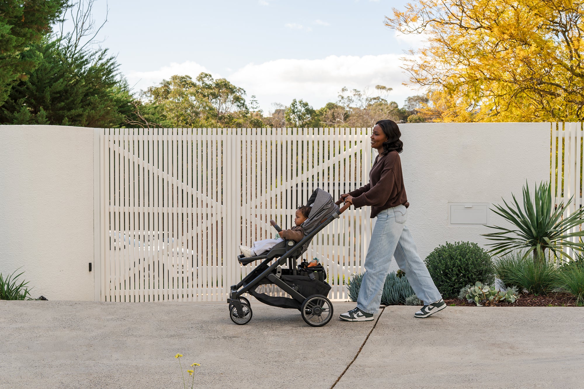 UPPAbaby Cruz V3 Pram - Greyson (Charcoal Melange / Carbon)
