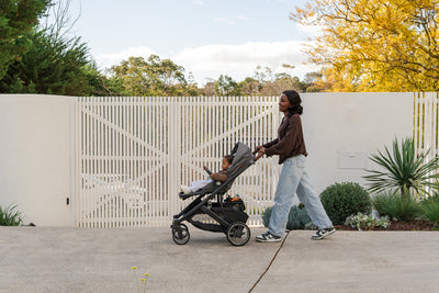 UPPAbaby Cruz V3 Pram - Greyson (Charcoal Melange / Carbon)