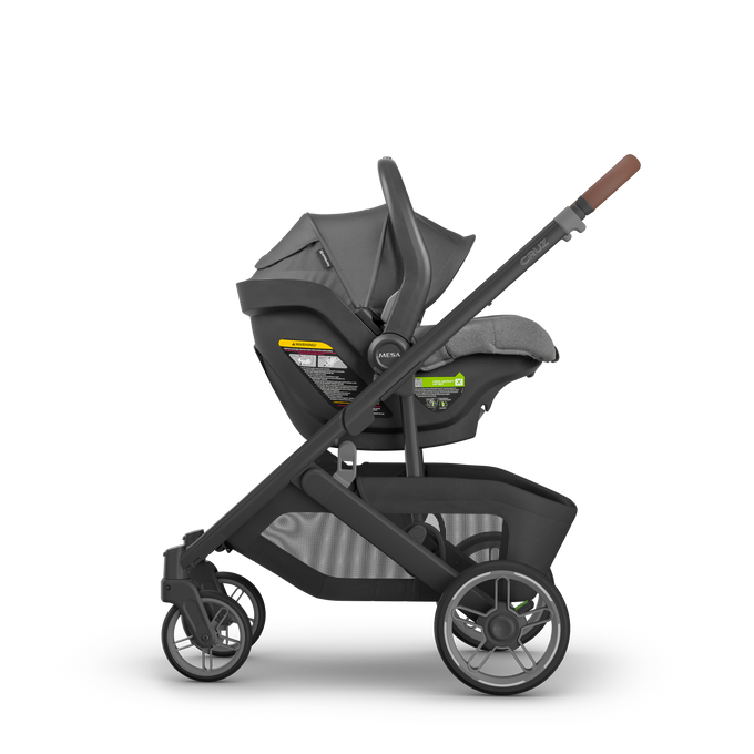 UPPAbaby Cruz V3 Pram - Greyson (Charcoal Melange / Carbon), Capsule