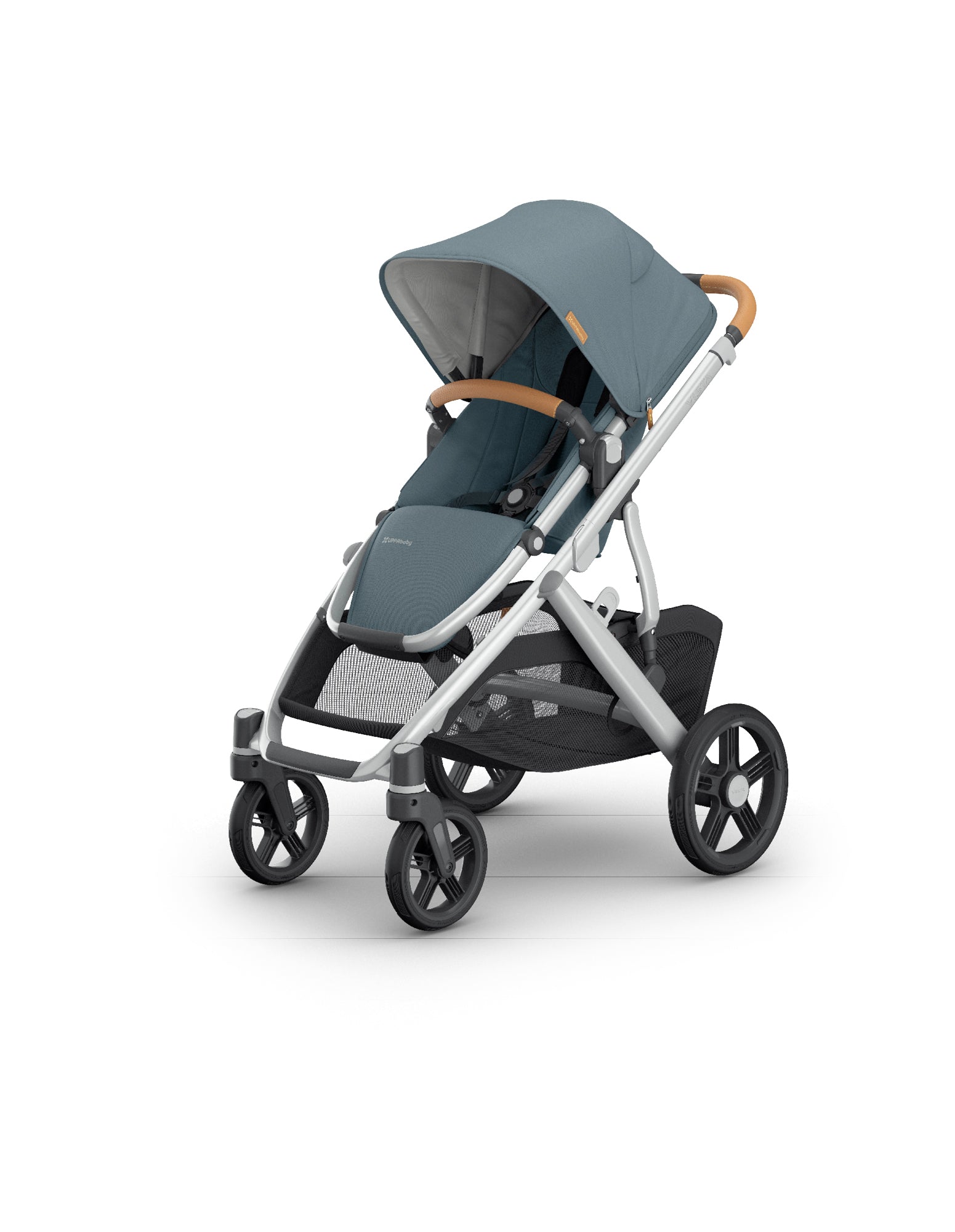 UPPAbaby Vista V3 Pram With Bassinet - Callum (Stone Blue / Silver)
