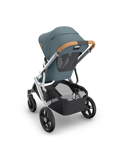 UPPAbaby Vista V3 Pram With Bassinet - Callum (Stone Blue / Silver)