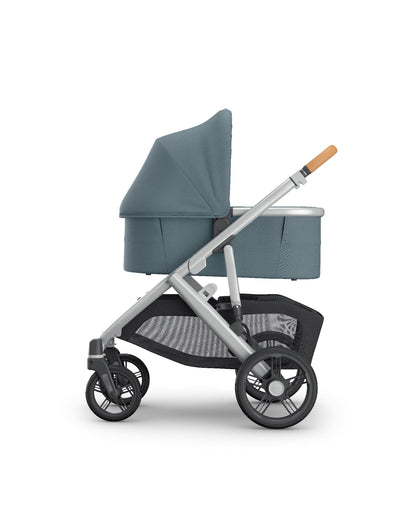 UPPAbaby Vista V3 Pram With Bassinet - Callum (Stone Blue / Silver)