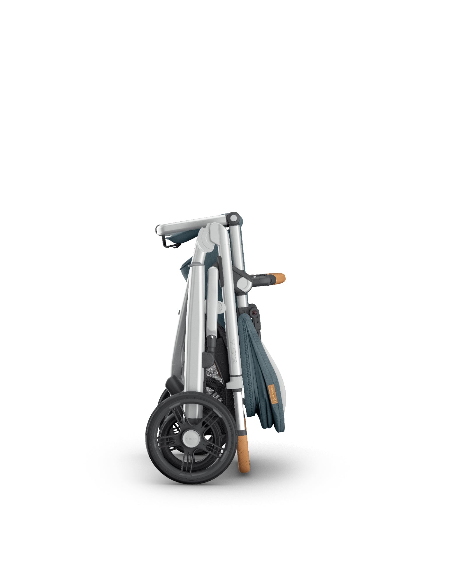 UPPAbaby Vista V3 Pram With Bassinet - Callum (Stone Blue / Silver)