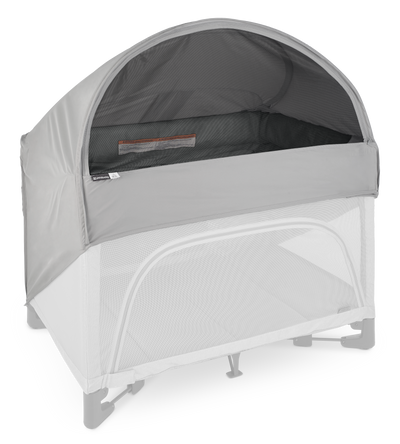 UPPAbaby Remi Portacot Canopy, on Remi, cot faded
