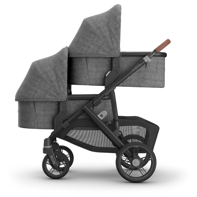 UPPAbaby Vista V3 Pram With Bassinet - James (Black), Two bassinets