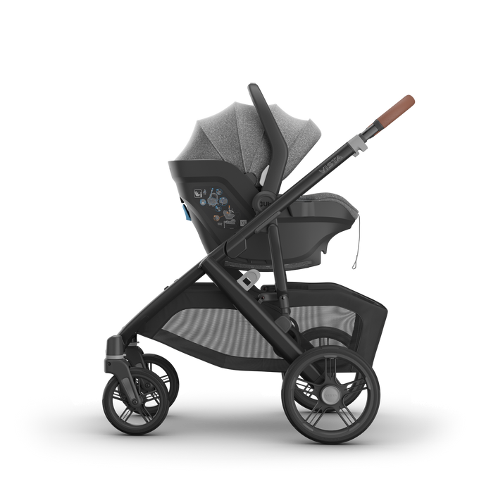 UPPAbaby Vista V3 Pram With Bassinet - James (Black), Capsule