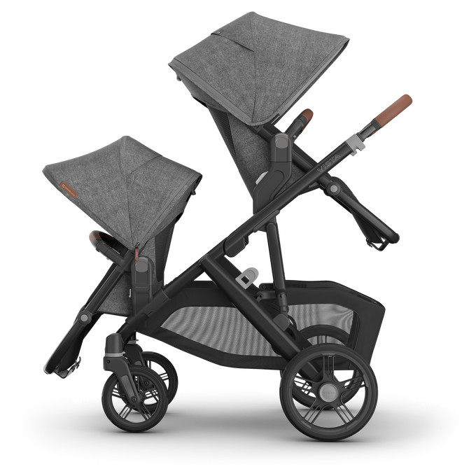 UPPAbaby Vista V3 Pram With Bassinet - James (Black), Seat and RumbleSeat