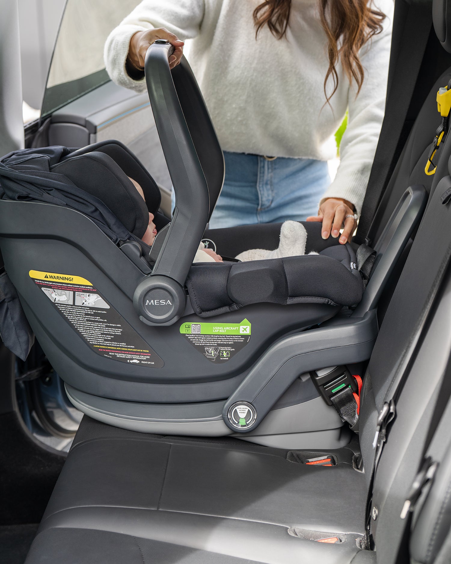 UPPAbaby Mesa Car Seat Capsule - Charcoal (James)