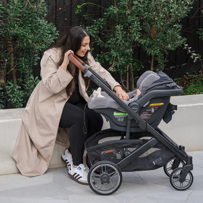 UPPAbaby Mesa Car Seat Capsule - Charcoal Melange (Greyson)
