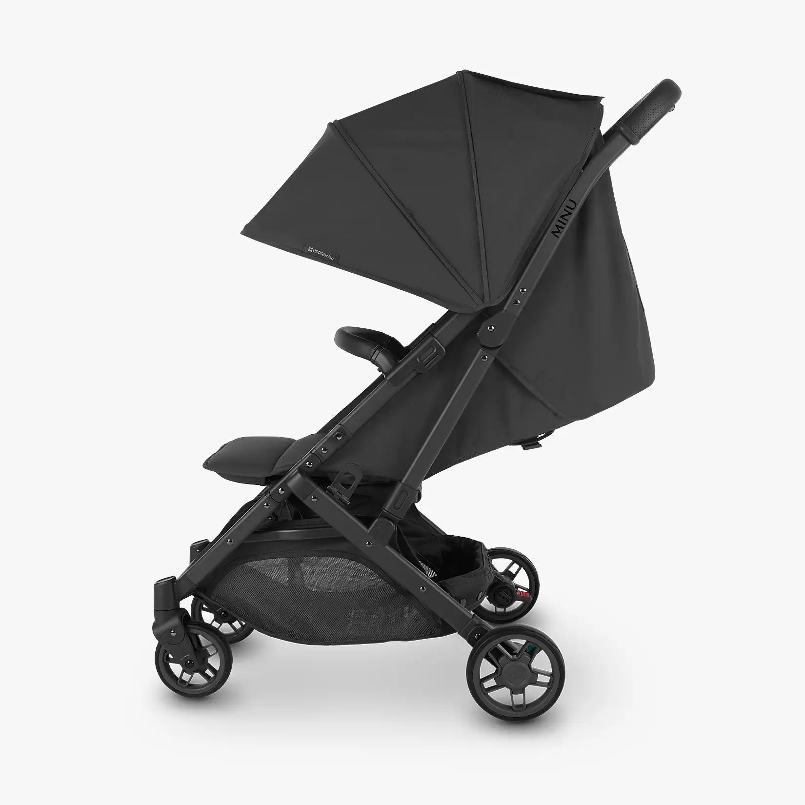 UPPAbaby Minu V2 - Jake (Charcoal/Carbon/Saddle Leather) - UPPAbaby Australia