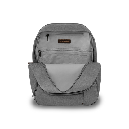 UPPAbaby Nappy Bag Pro Greyson (grey melange/saddle leather)
