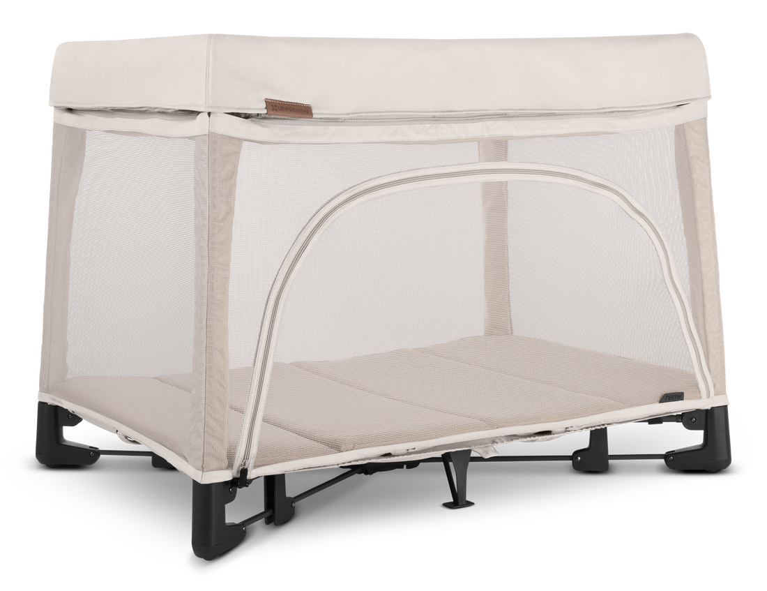 UPPAbaby Remi Portacot - Charlie (Sand Melange), hero