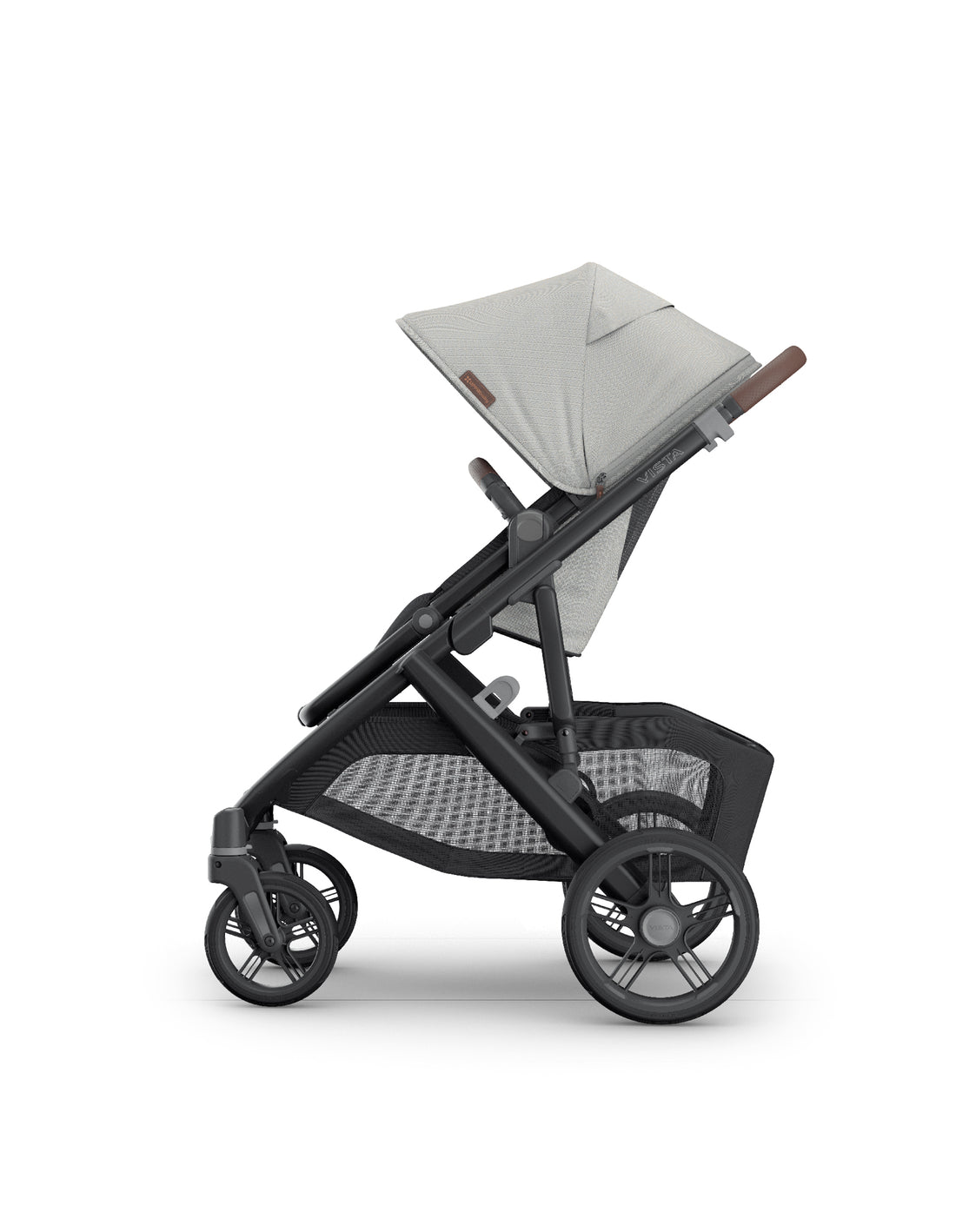 UPPAbaby Vista V3 Pram With Bassinet - Savannah (Pearl Grey Jacquard / Carbon)