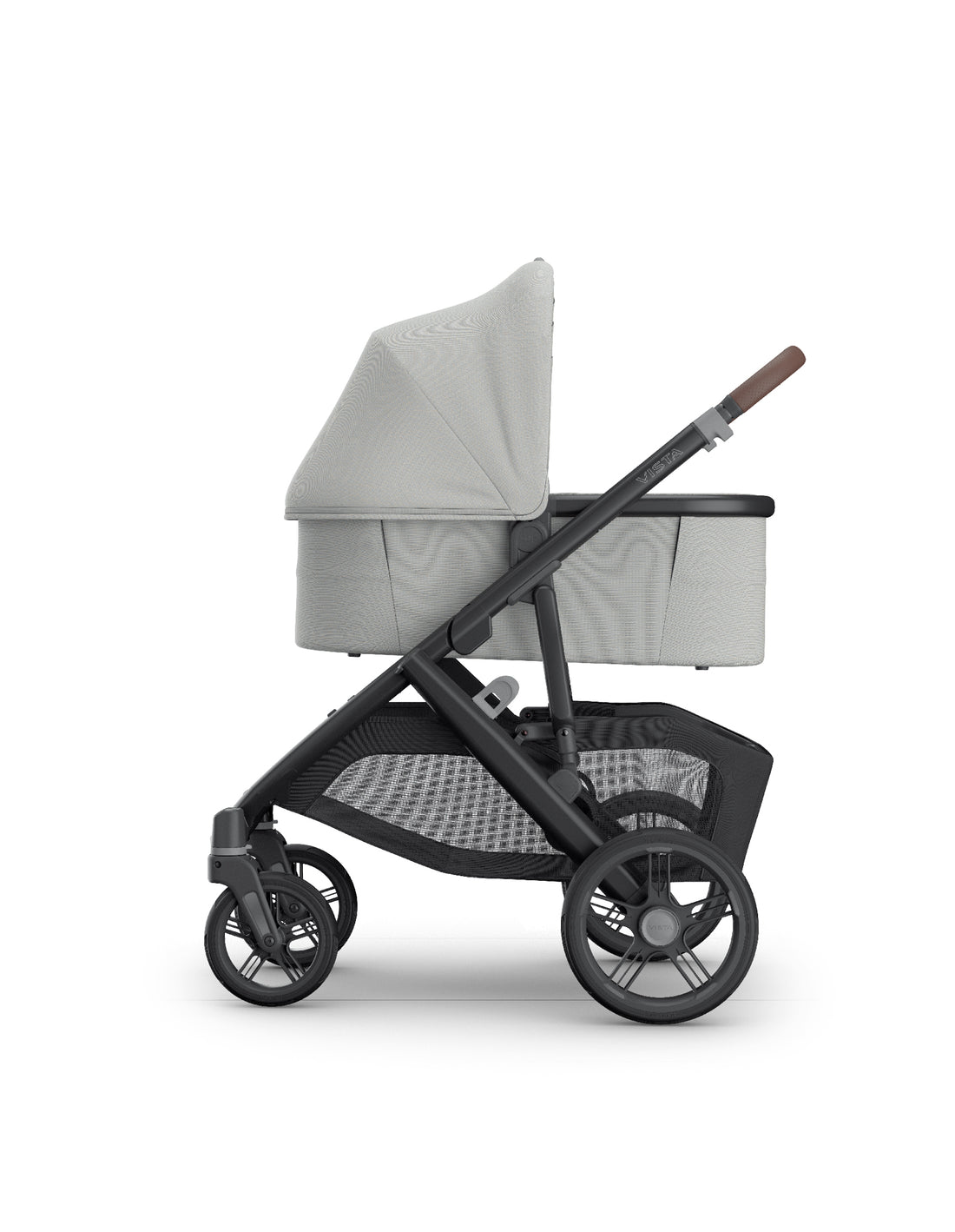 UPPAbaby Vista V3 Pram With Bassinet - Savannah (Pearl Grey Jacquard / Carbon)