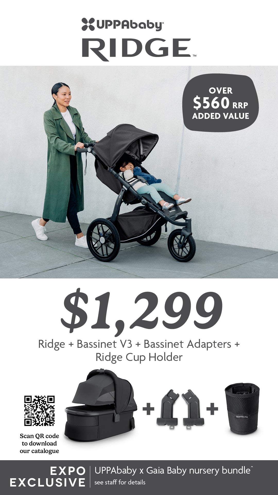 UPPAbaby Ridge Expo Deal