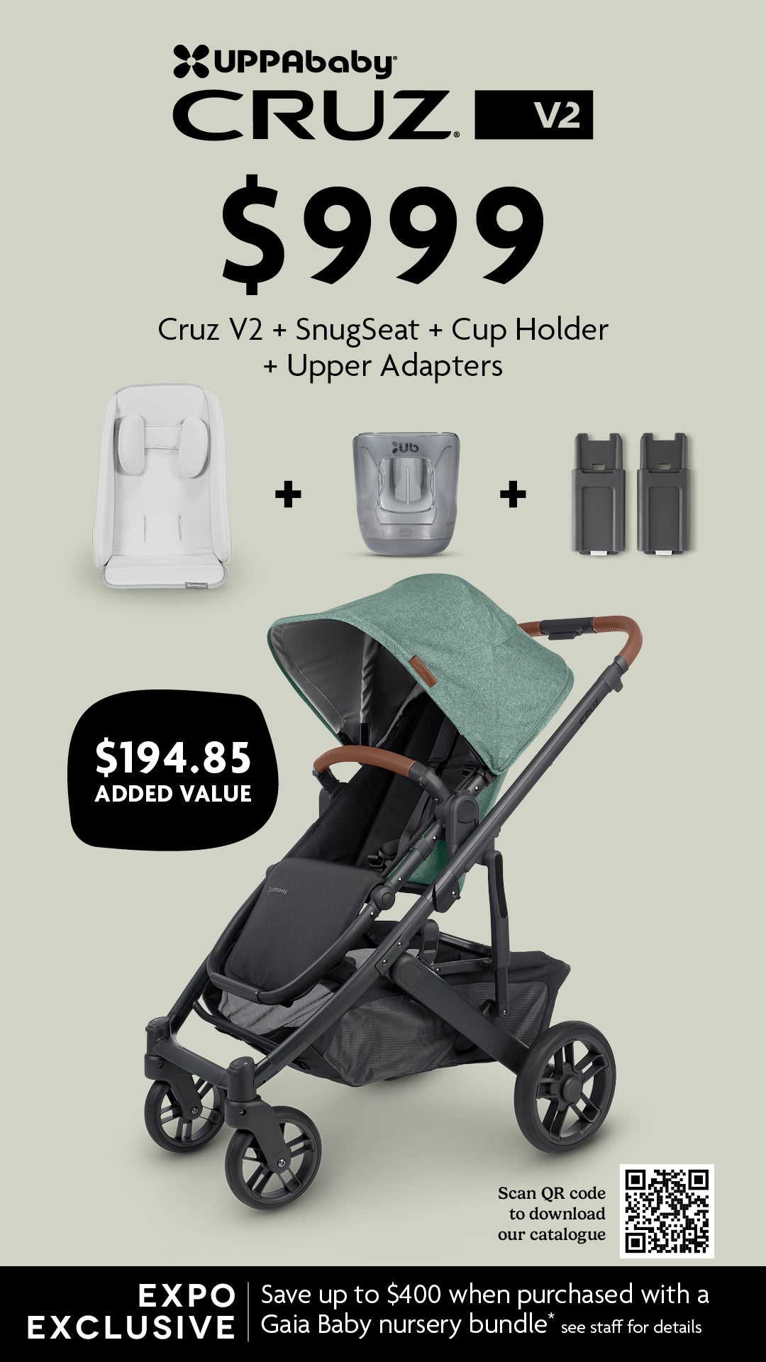 UPPAbaby Cruz Expo Deal