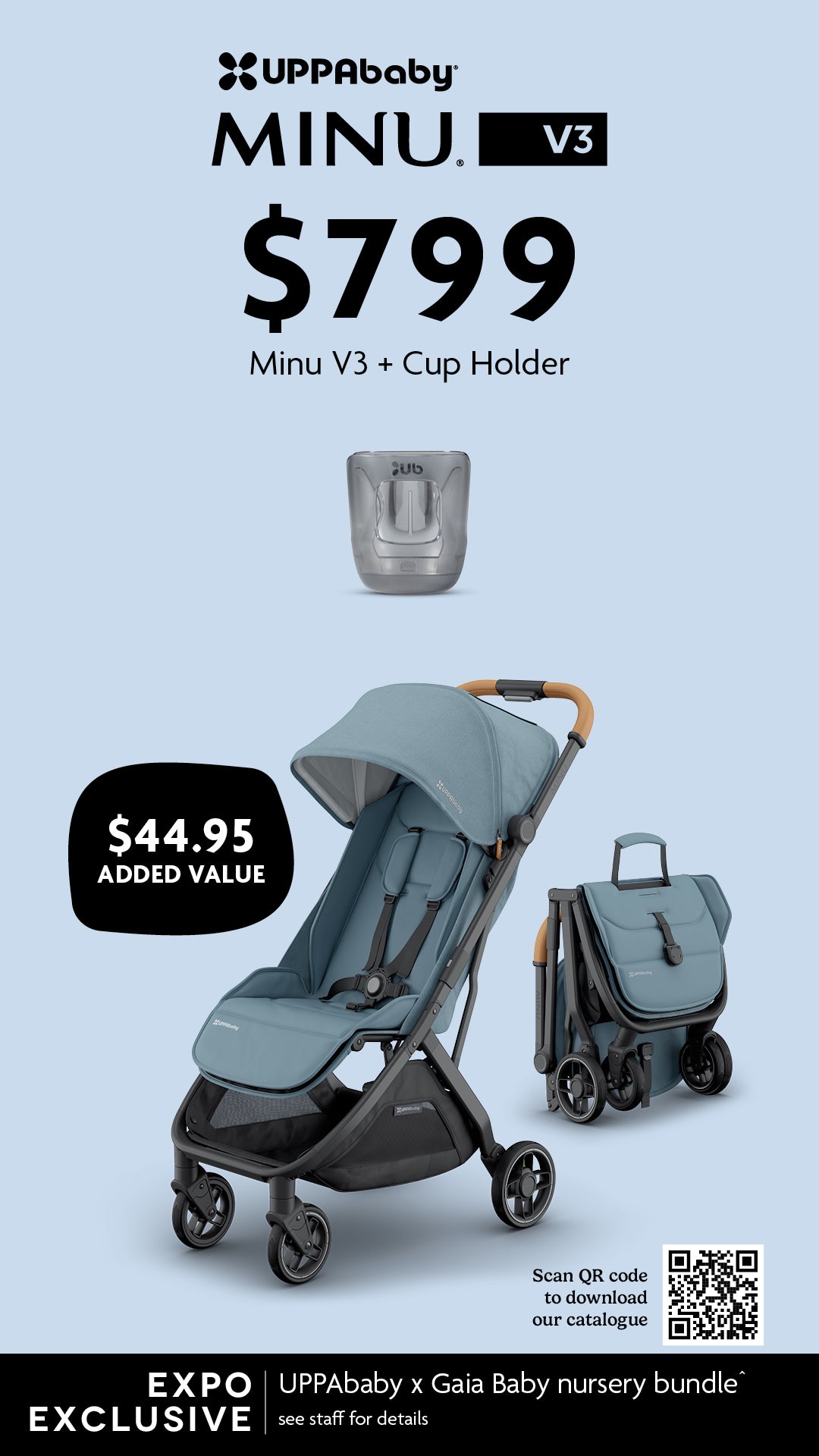 UPPAbaby Minu V3 Expo Deal
