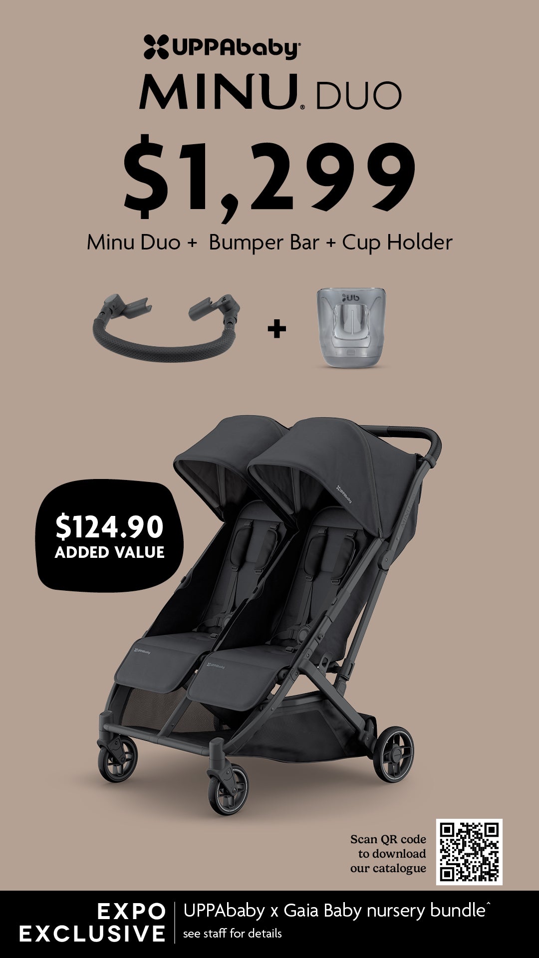 UPPAbaby Minu Duo Expo Deal