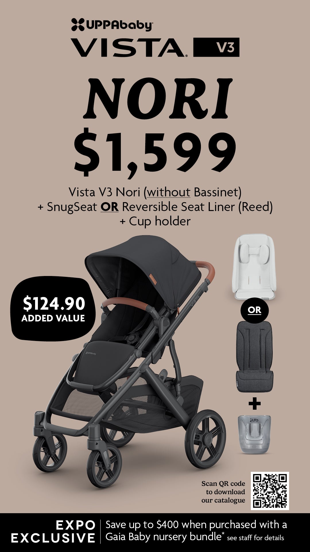 UPPAbaby Nori Expo Deal