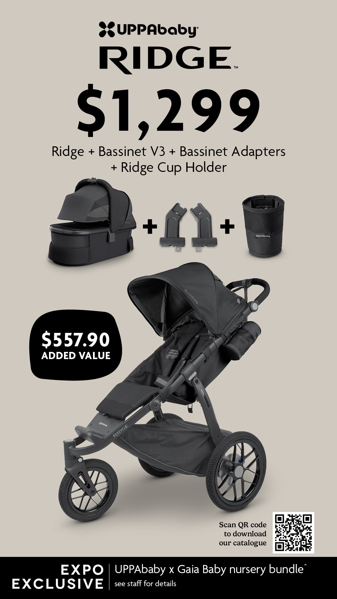 UPPAbaby Ridge Expo Deal