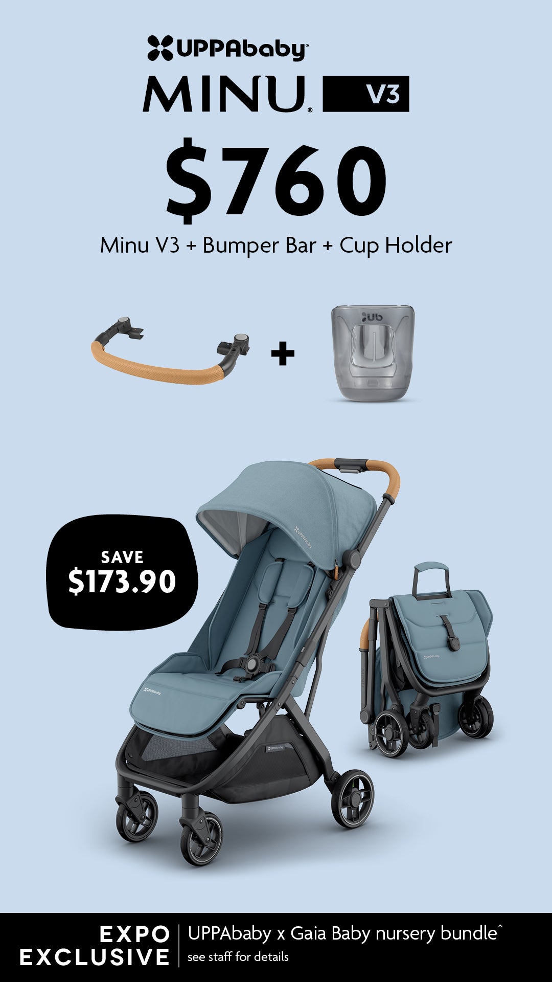 UPPAbaby Minu V3 Expo Deal