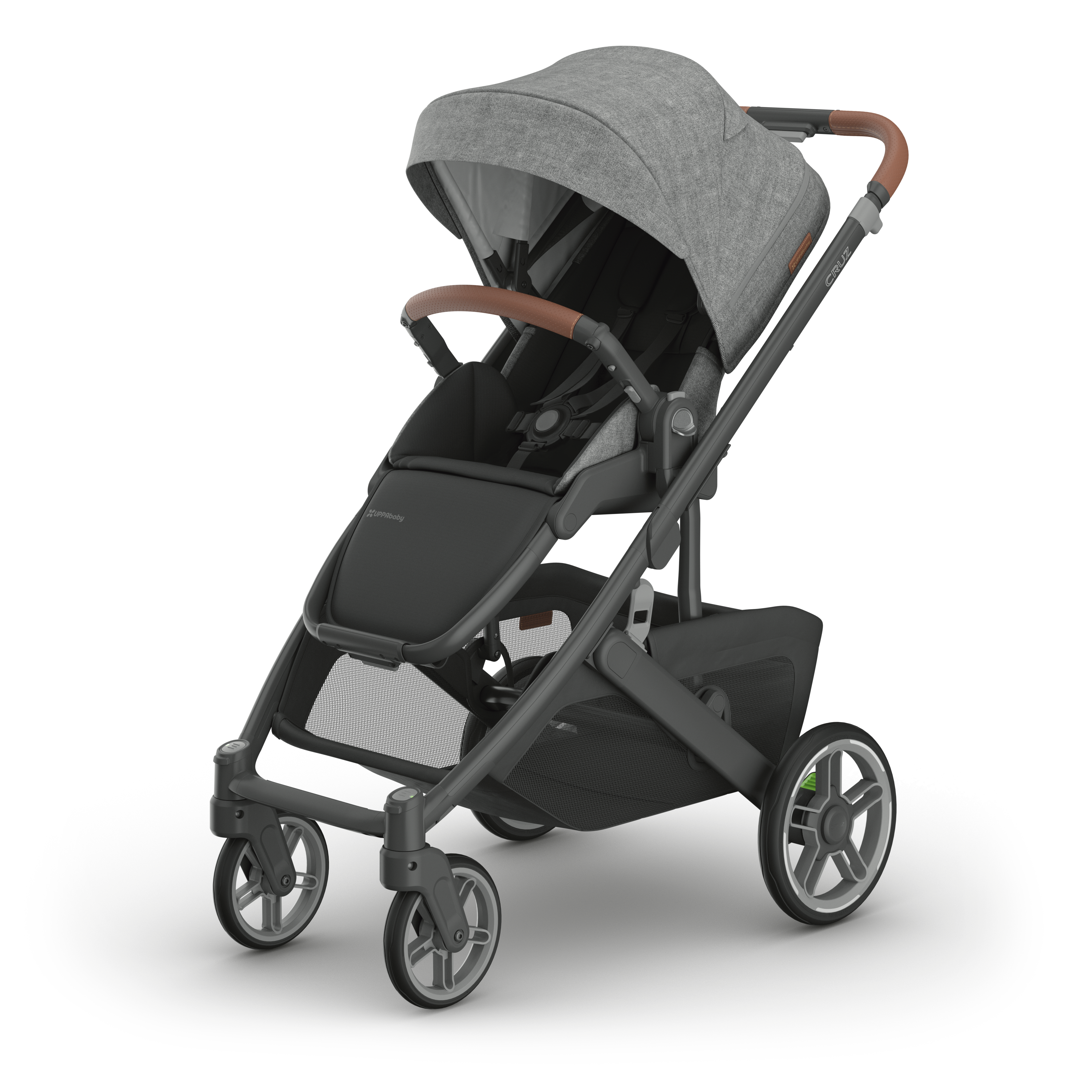UPPAbaby Cruz V3 Pram - Greyson (Charcoal Melange / Carbon)