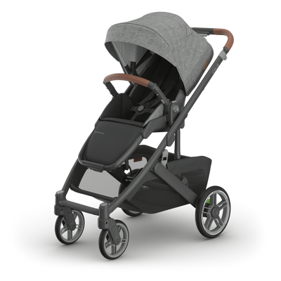UPPAbaby Cruz V3 Pram - Greyson (Charcoal Melange / Carbon) - UPPAbaby Australia