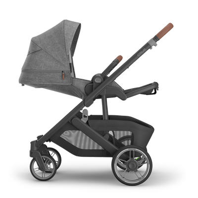 UPPAbaby Cruz V3 Pram - Greyson (Charcoal Melange / Carbon) - UPPAbaby Australia