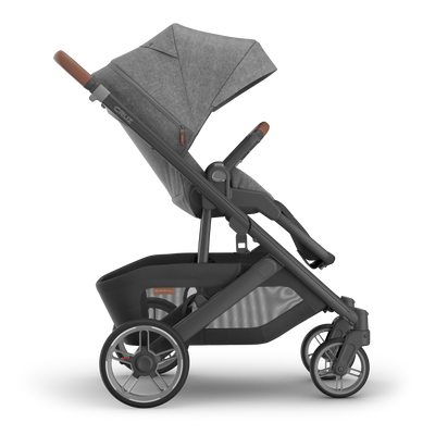UPPAbaby Cruz V3 Pram - Greyson (Charcoal Melange / Carbon) - UPPAbaby Australia