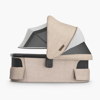 UPPAbaby V3 Bassinet - Liam (Oat Melange/Carbon) Side Extendable UPF 50+ sunshade