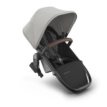 UPPAbaby VISTA V3 RumbleSeat Pearl Grey Jacquard/Carbon - Savannah No Liner