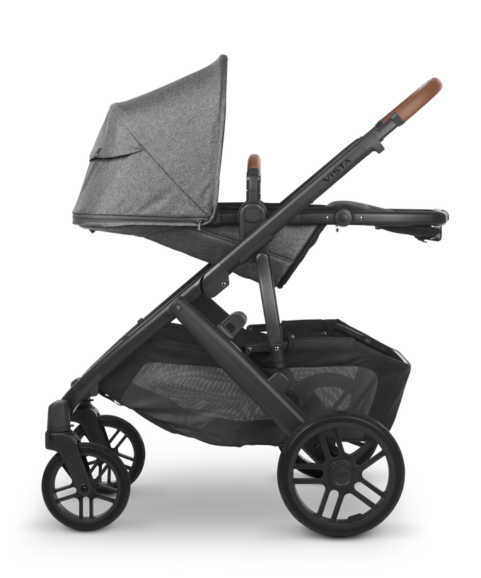 UPPAbaby Vista V3 Pram With Bassinet - James (Black), Toddler seat